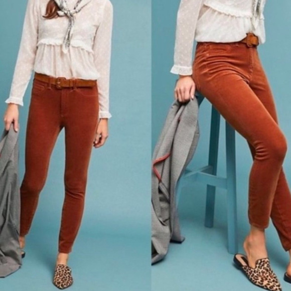 Anthropologie Pants - Pilero and the Letterpress Anthropologie Size UK8USA 27 High Rise Skinny Pant